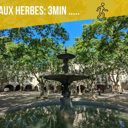 Ulysse, Appartement Spacieux Au Centre Historique D'Uzes En Rez-De-Chaussee Avec Exterieur, Proche Parking Des Marroniers Exteriör bild