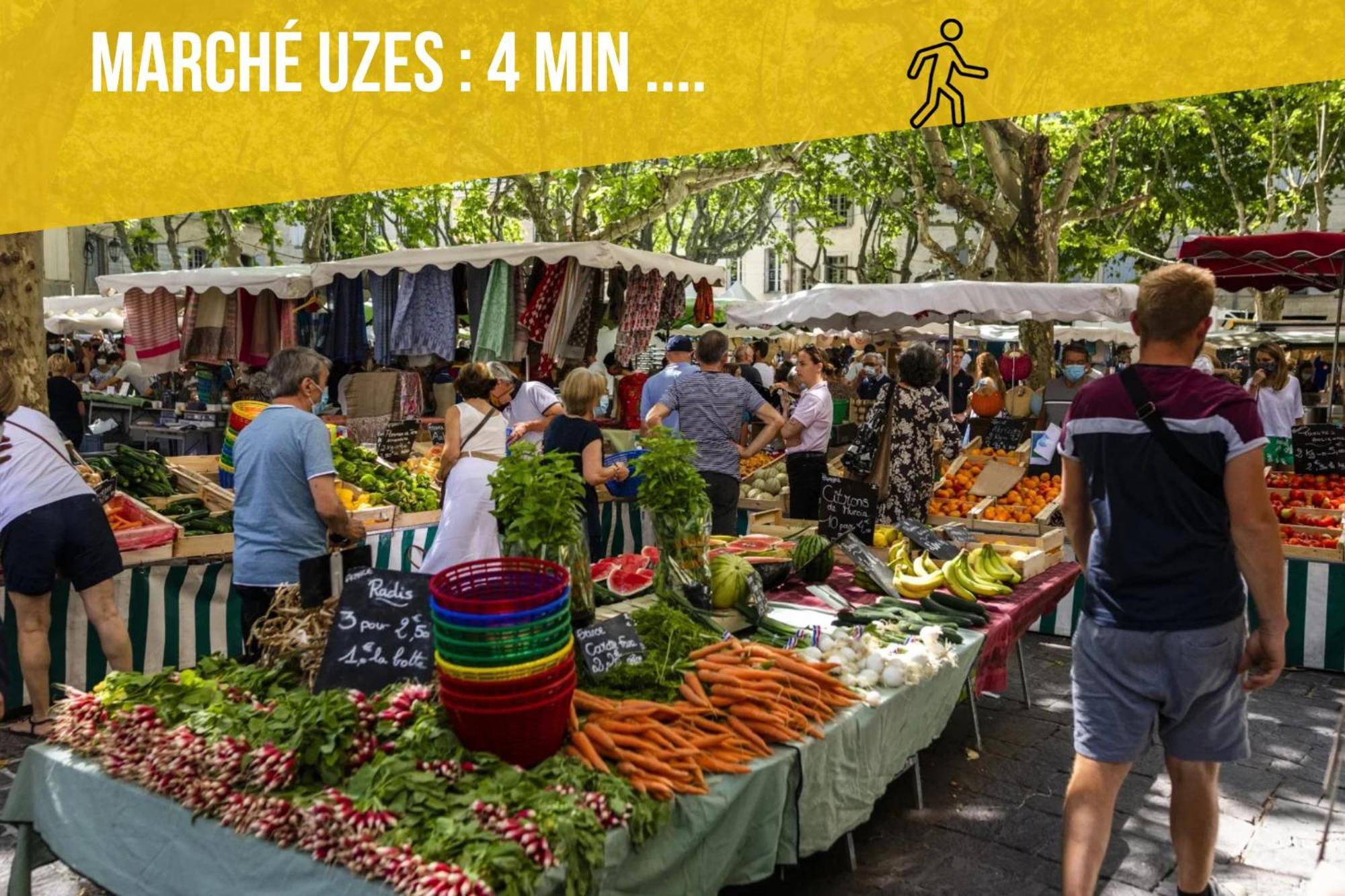 Ulysse, Appartement Spacieux Au Centre Historique D'Uzes En Rez-De-Chaussee Avec Exterieur, Proche Parking Des Marroniers Exteriör bild
