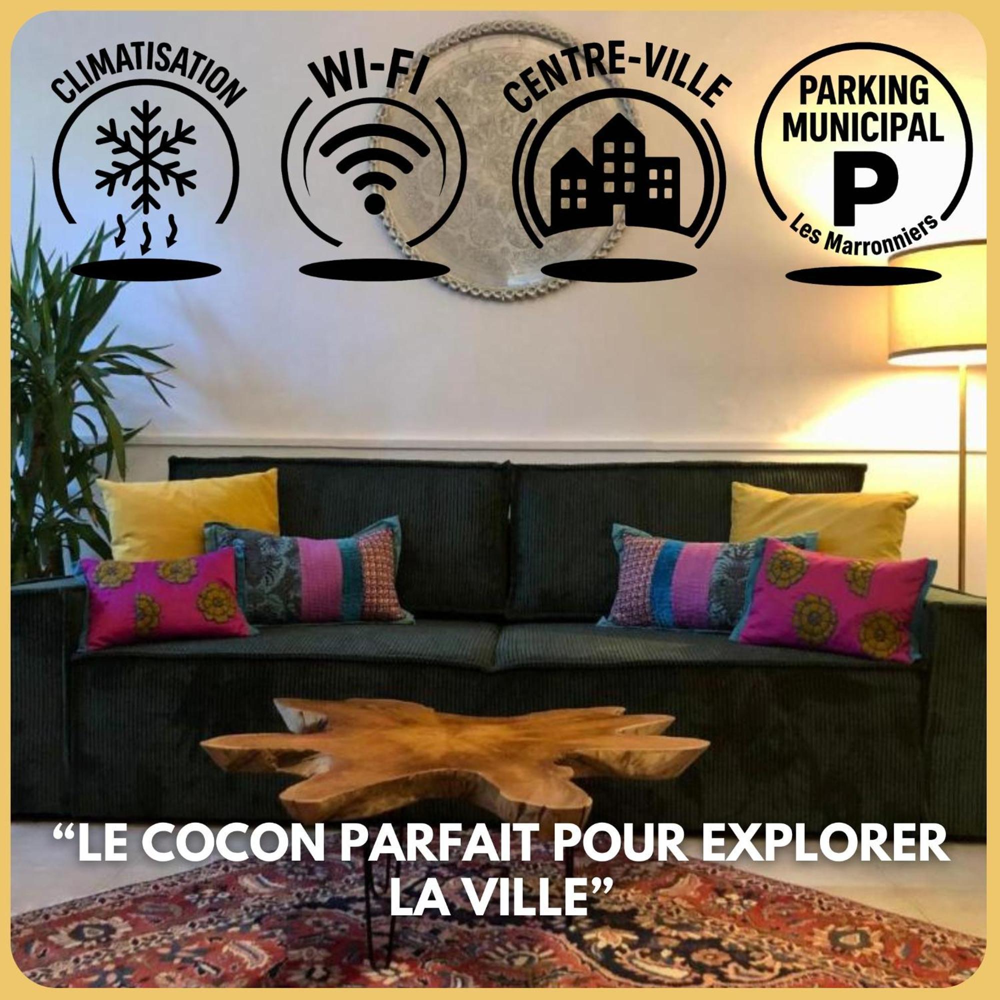 Ulysse, Appartement Spacieux Au Centre Historique D'Uzes En Rez-De-Chaussee Avec Exterieur, Proche Parking Des Marroniers Exteriör bild